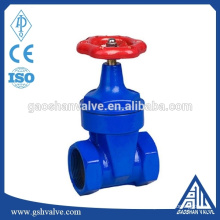 Rosca manual Resilient Seated Water Gate Valve